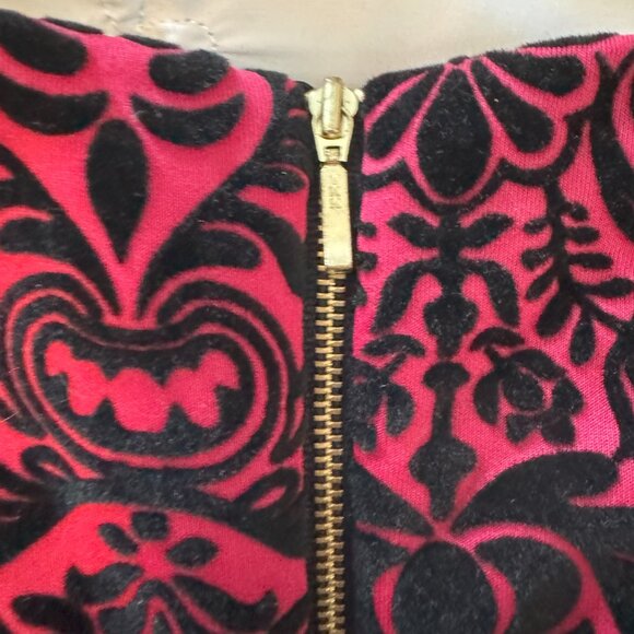 Roz & Ali Red Cocktail Dress - Picture 3 of 6